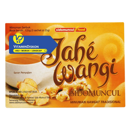SIDOMUNCUL JAHE WANGI - 1 BOX (5 PC)