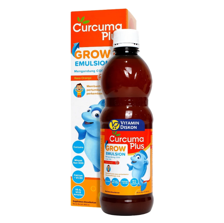CURCUMA PLUS GROW ORANGE 400 ML
