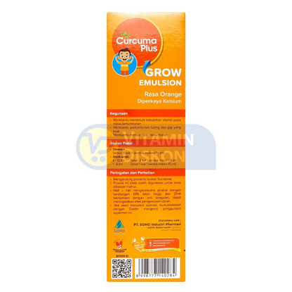CURCUMA PLUS GROW ORANGE 400 ML