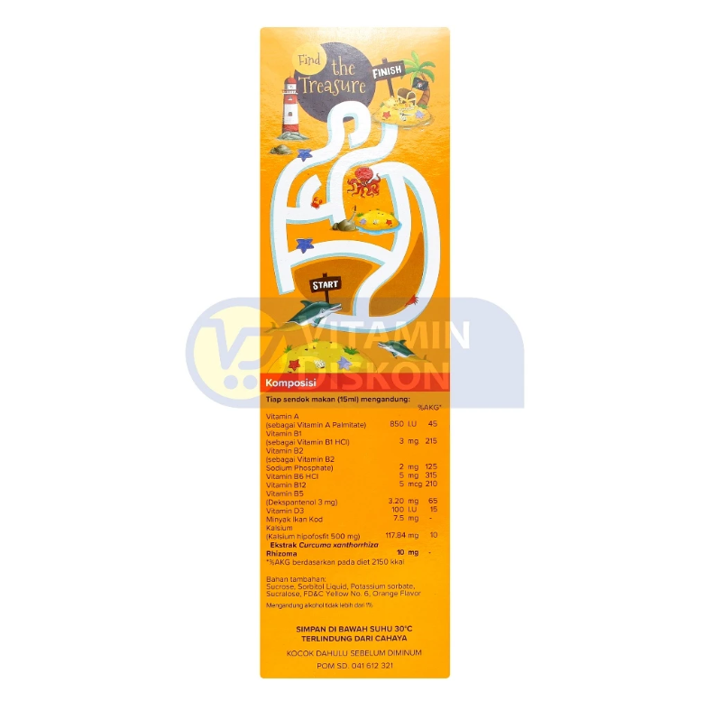 CURCUMA PLUS GROW ORANGE 400 ML