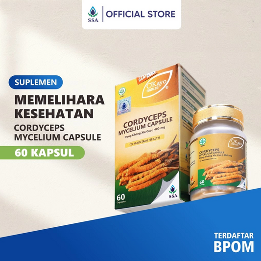 O’KAYO CORDYCEPS MYCELIUM ISI 60 CAPSULE SSA