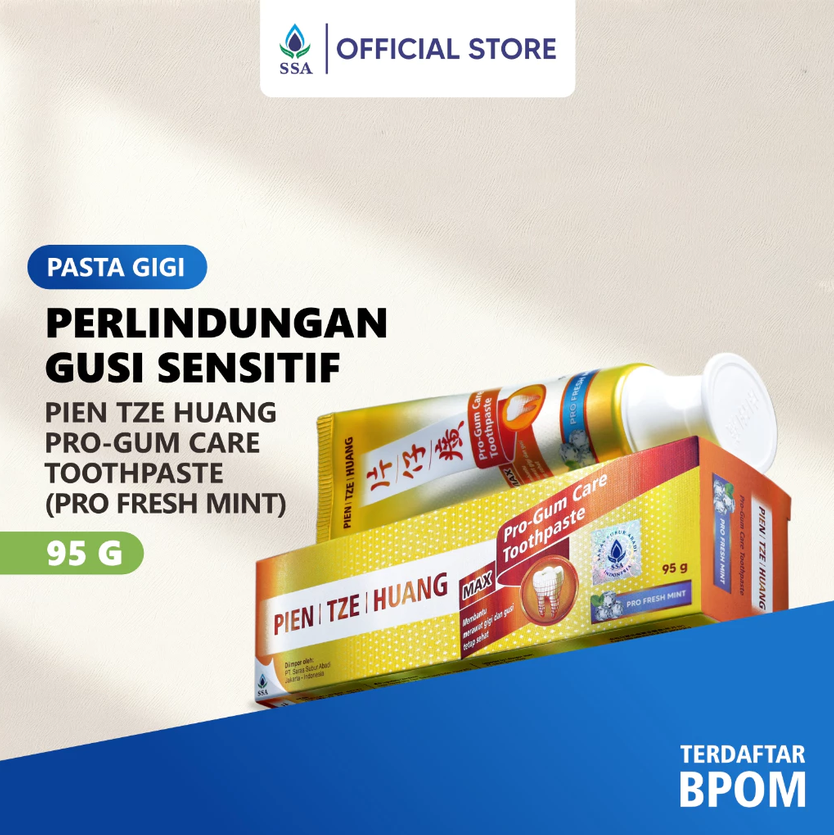 PIEN TZE HUANG PRO GUM CARE TOOTHPASTE PRO FRESH MINT 95 GRAM SSA
