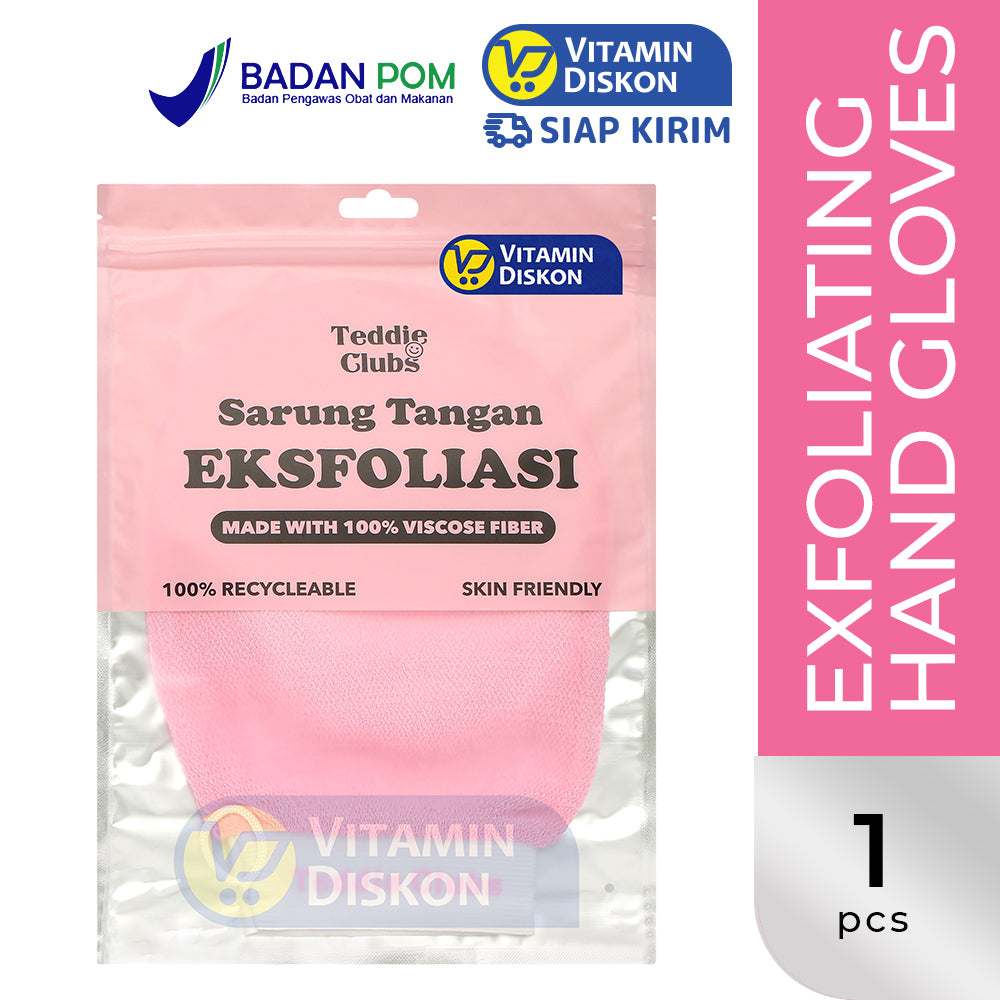 TEDDY CLUBS EXFOLIATING GLOVES