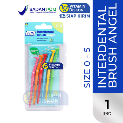 TEPE INTERDENTAL BRUSH ANGLE MIXED
