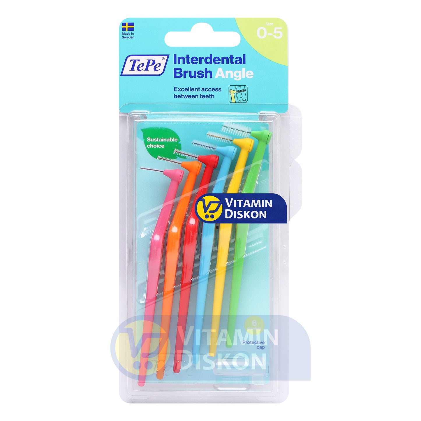 TEPE INTERDENTAL BRUSH ANGLE MIXED