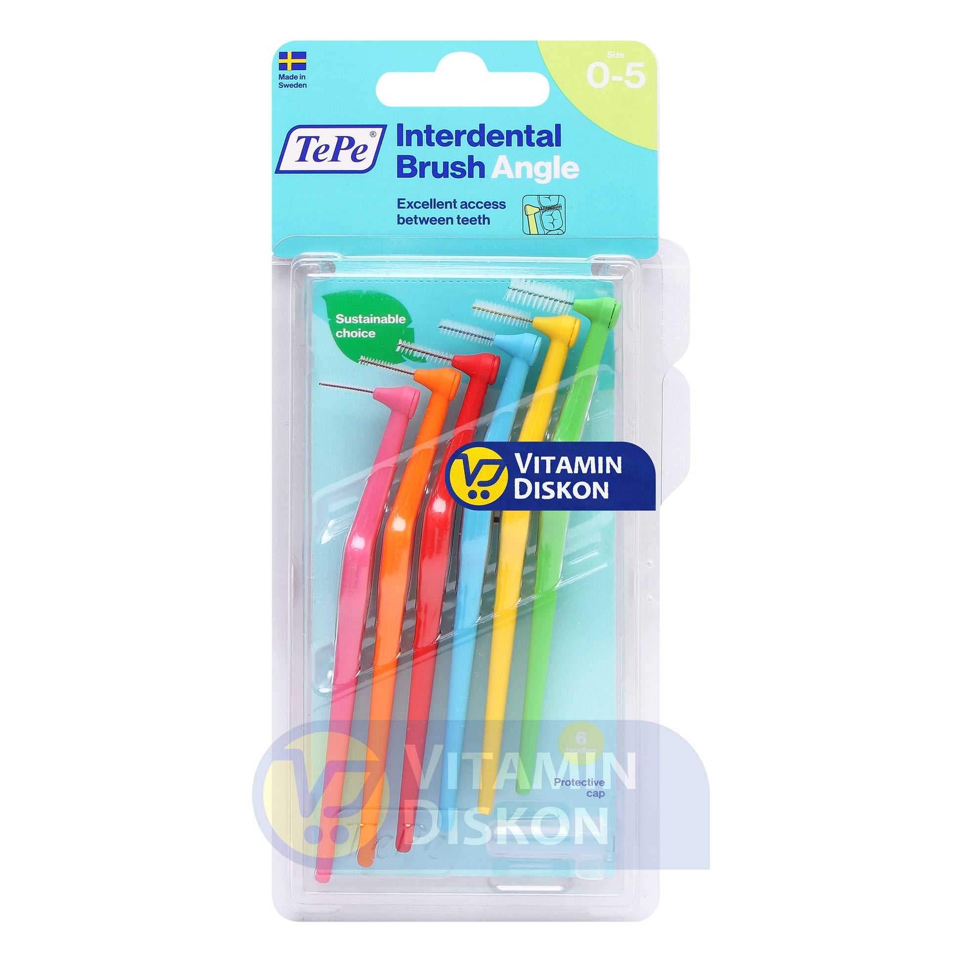 TEPE INTERDENTAL BRUSH ANGLE MIXED