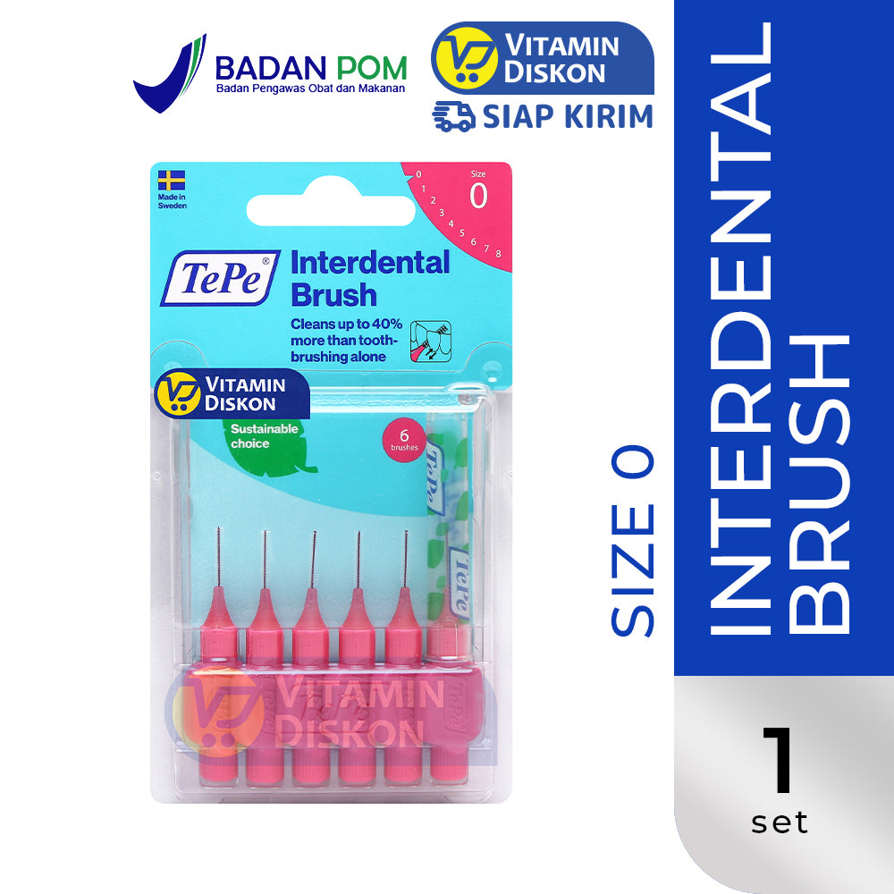 TEPE INTERDENTAL BRUSH ORIGINAL PINK