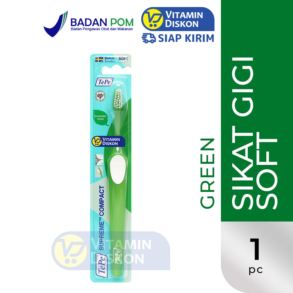 TEPE SUPREME COMPACT SIKAT GIGI PREMIUM VARIAN GREEN