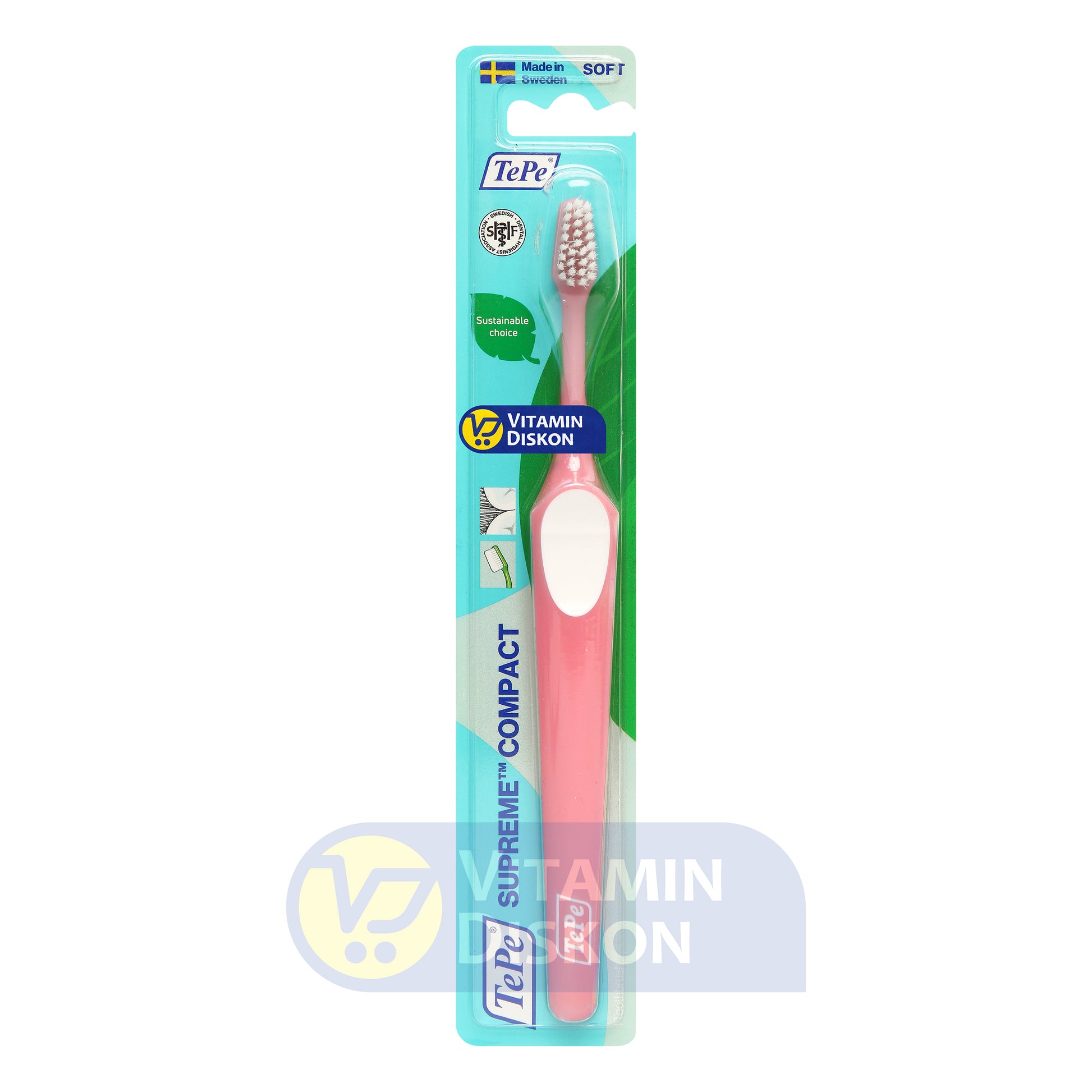 TEPE SUPREME COMPACT SIKAT GIGI PREMIUM VARIAN LIGHT PINK