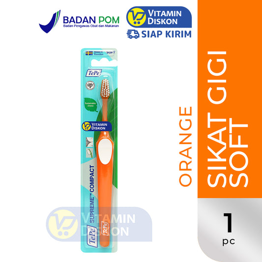 TEPE SUPREME COMPACT SIKAT GIGI PREMIUM VARIAN ORANGE