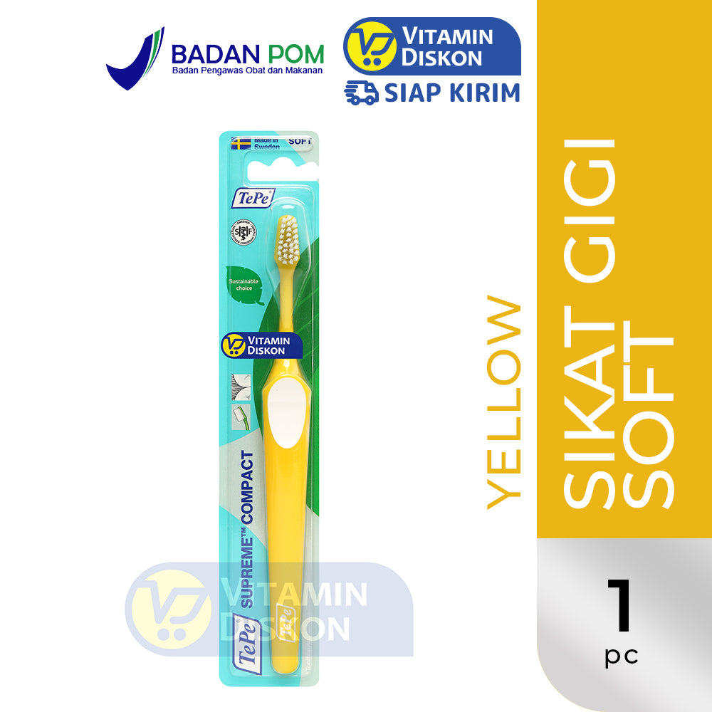 TEPE SUPREME COMPACT SIKAT GIGI PREMIUM VARIAN YELLOW