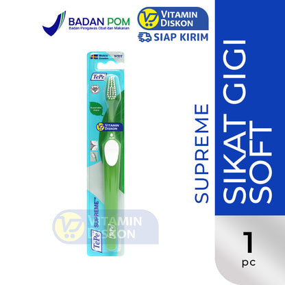 TEPE SUPREME REGULAR SIKAT GIGI PREMIUM VARIAN GREEN