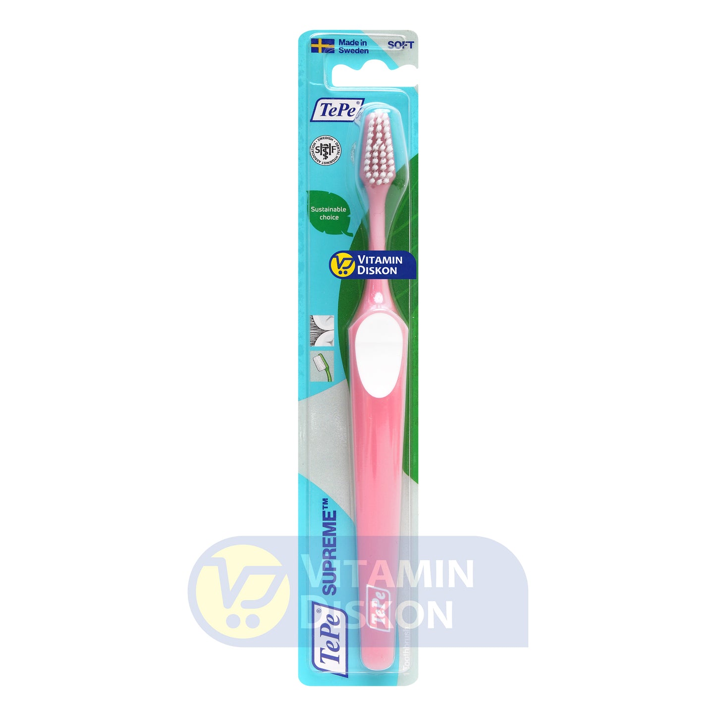 TEPE SUPREME REGULAR SIKAT GIGI PREMIUM VARIAN LIGHT PINK