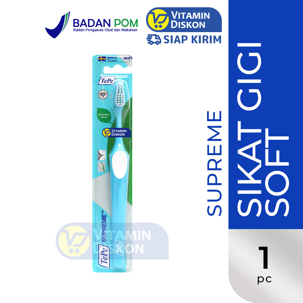 TEPE SUPREME REGULAR SIKAT GIGI PREMIUM VARIAN TURQUOISE