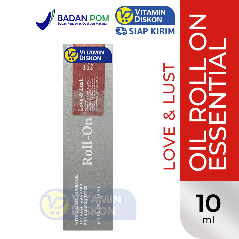 TERAMU OIL ROLL ON ESSENTIAL LOVE AND LUST - 10ML