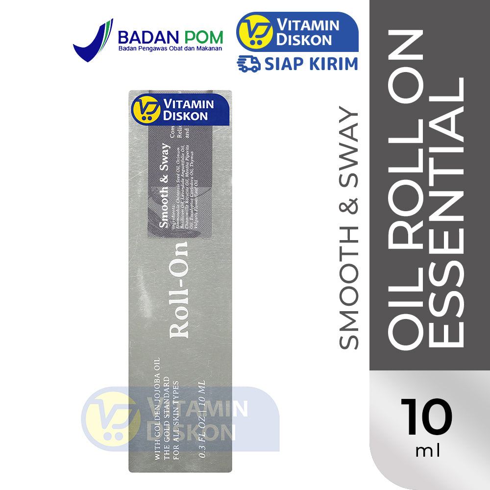 TERAMU OIL ROLL ON ESSENTIAL SMOOTH AND SWAY - 10ML