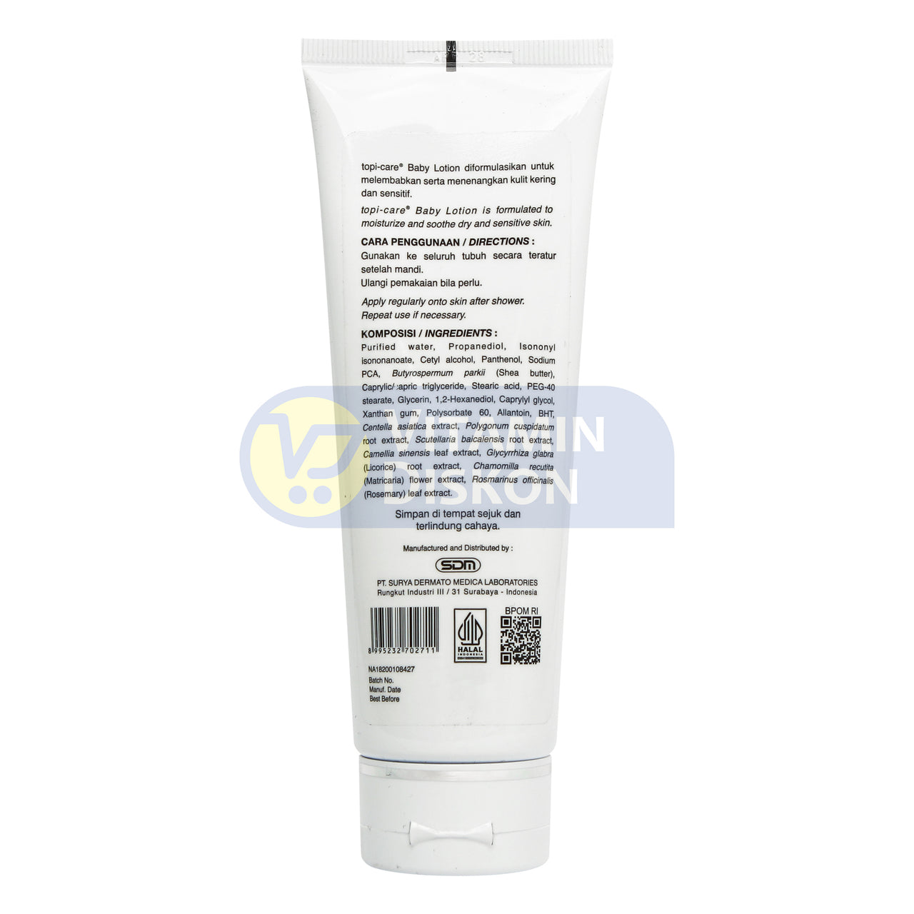TOPICARE BABY LOTION 100 GR