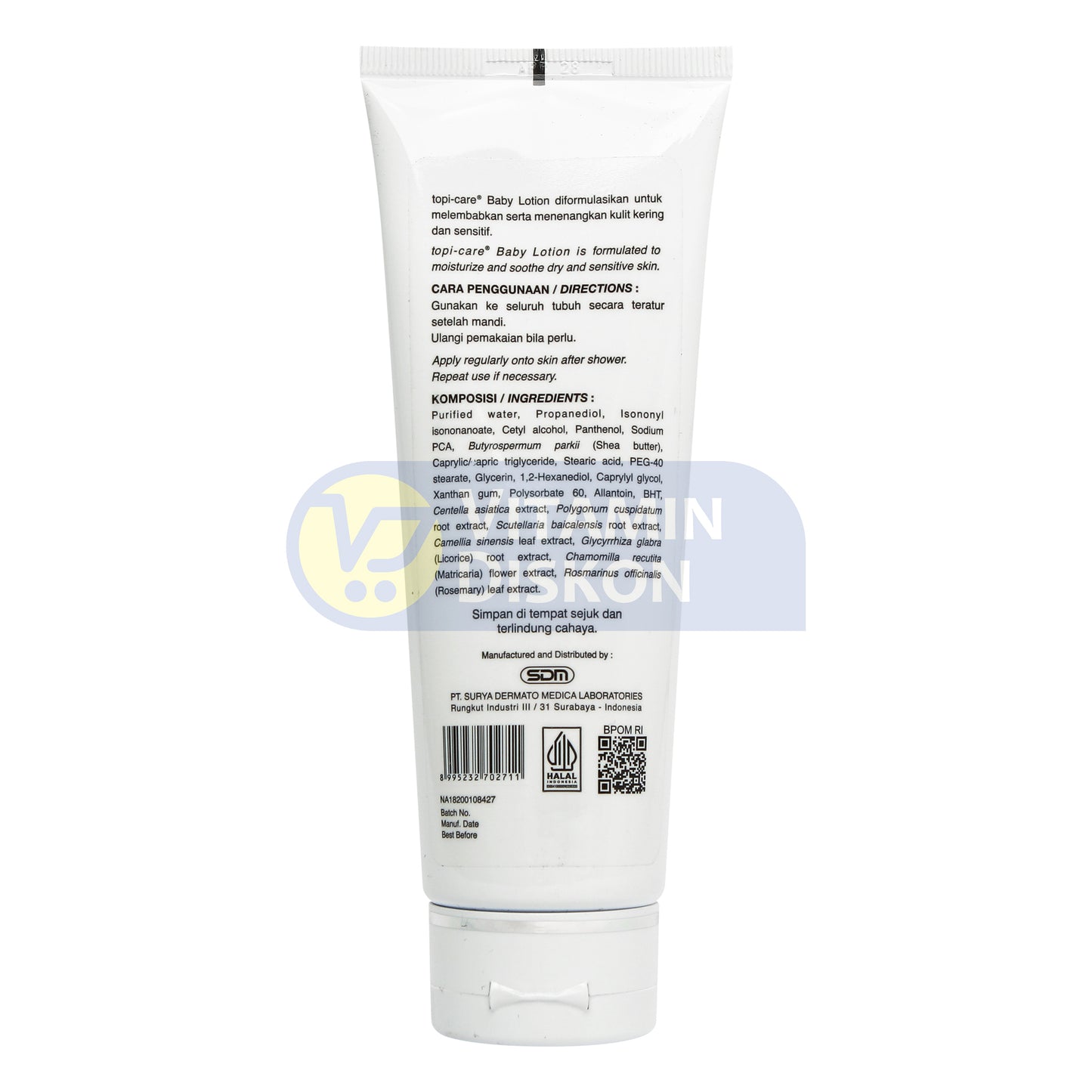 TOPICARE BABY LOTION 100 GR