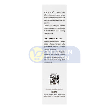 TOPICARE CLEANSER FOR SENSITIVE DRY SKIN 90 ML