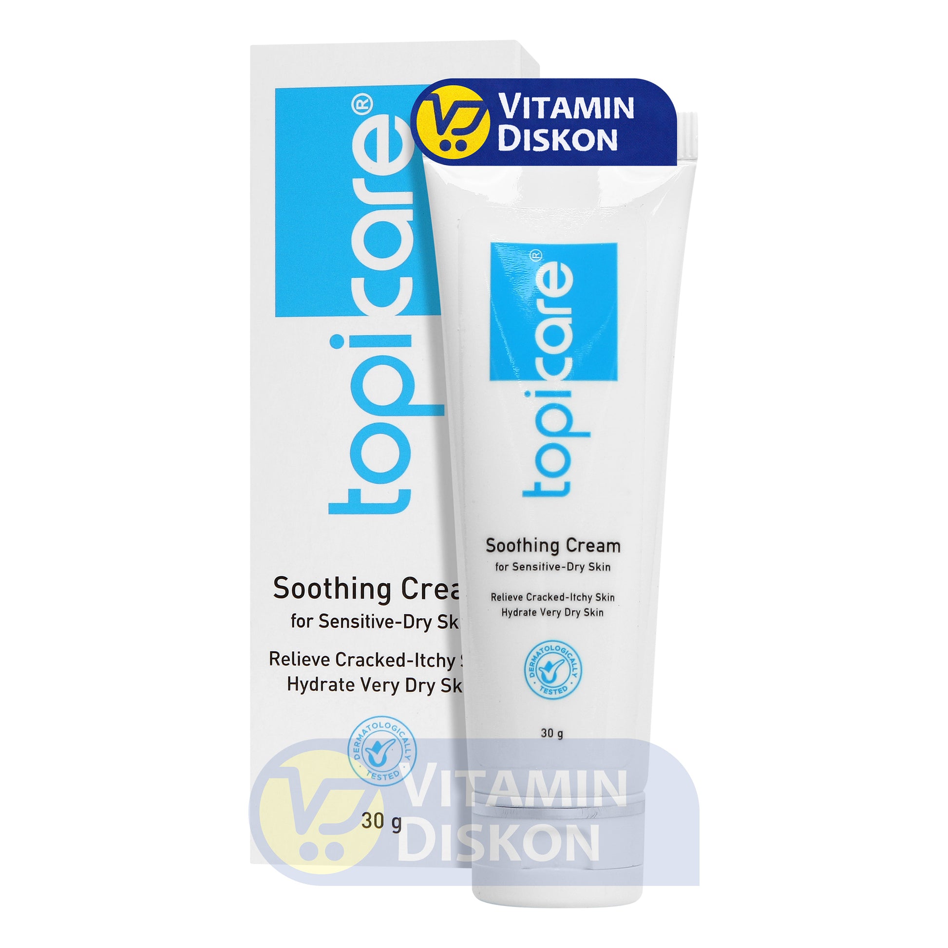 TOPICARE SOOTHING CREAM 30 GR