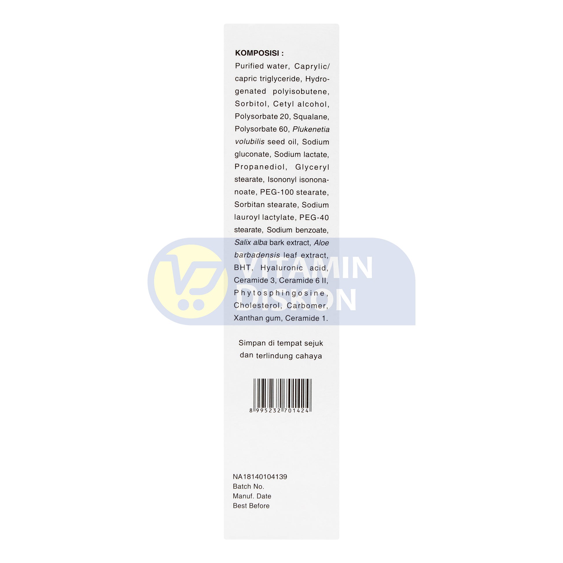 TOPICARE AND CERAMIDE SOOTHING CREAM 100 GR