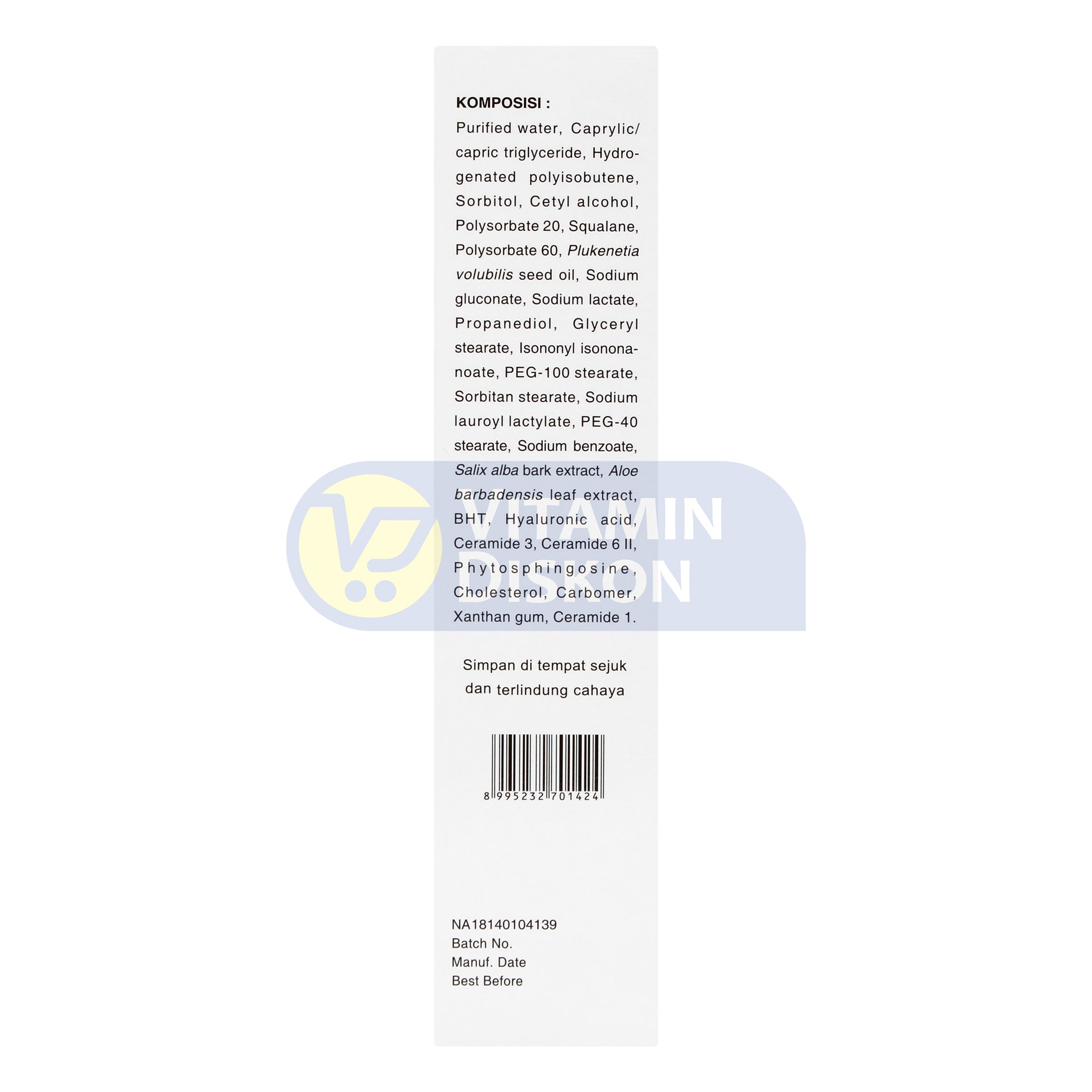 TOPICARE AND CERAMIDE SOOTHING CREAM 100 GR