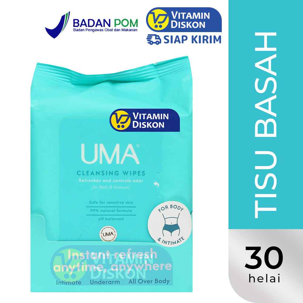 UMA CLEANING WIPES - 30 SHEETS