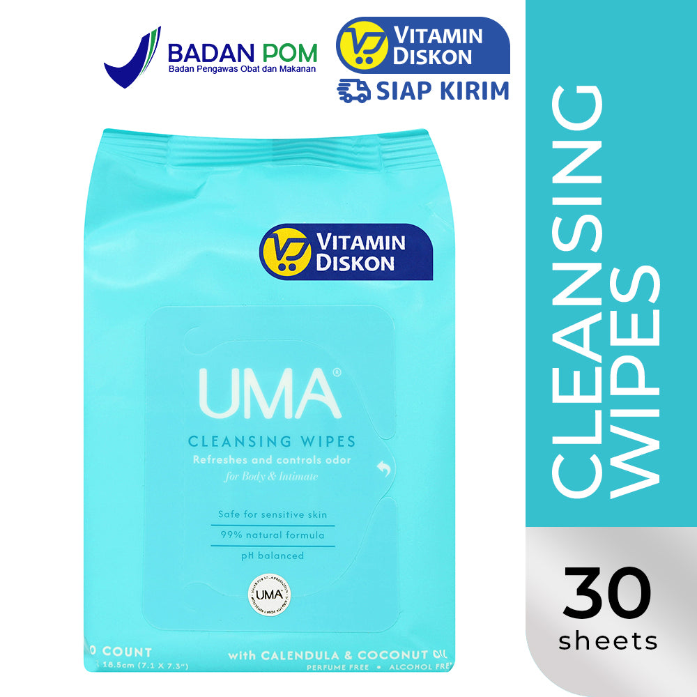 UMA CLEANING WIPES - 30 SHEETS