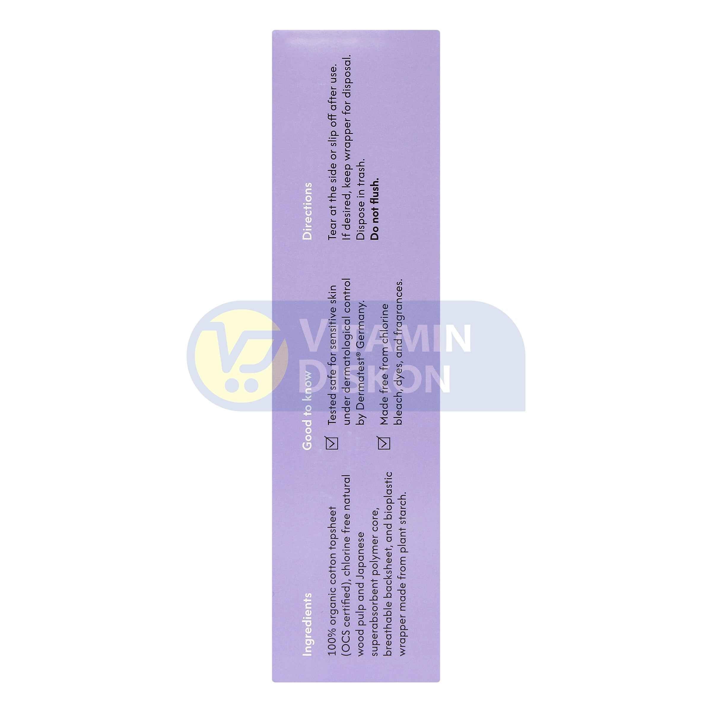 UMA ORGANIC COTTON COVER PANTS MEDIUM - ISI 2 PCS