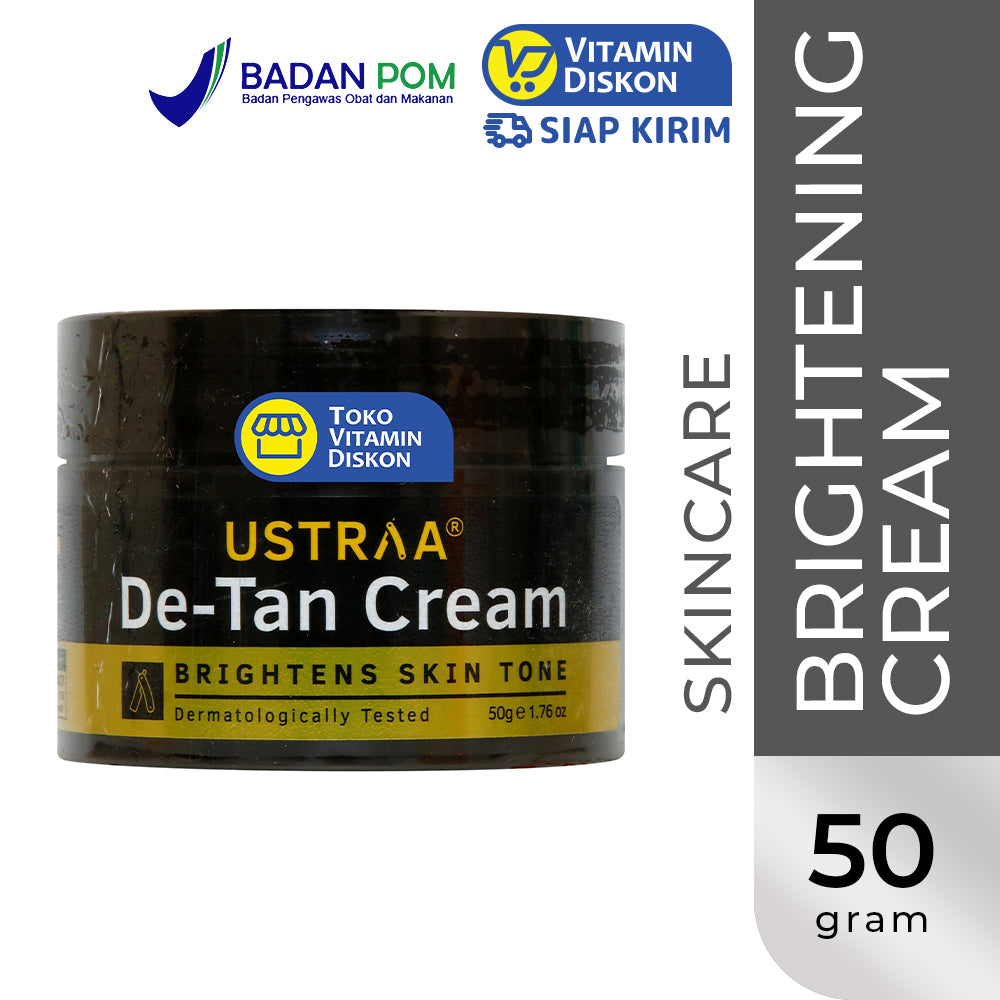 USTRAA DE-TAN CREAM (BRIGHTENS SKIN TONE) - 50 GR