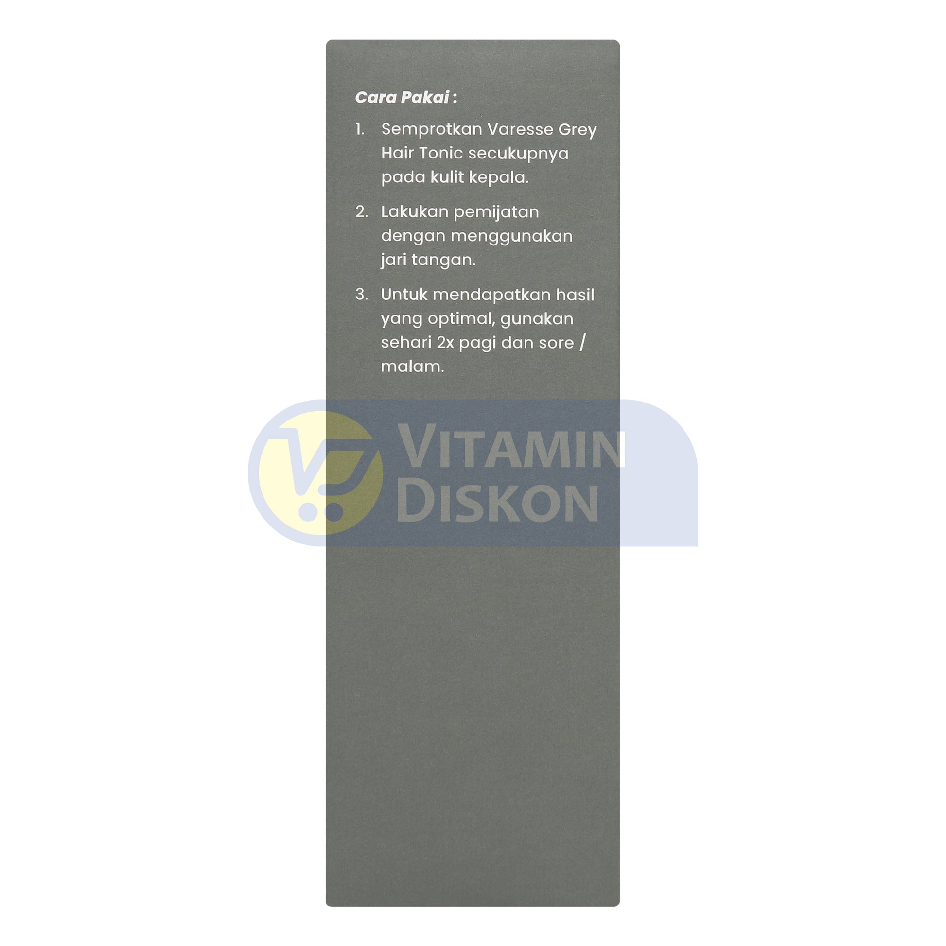 VARESSE GREY HAIR TONIC - 60ML