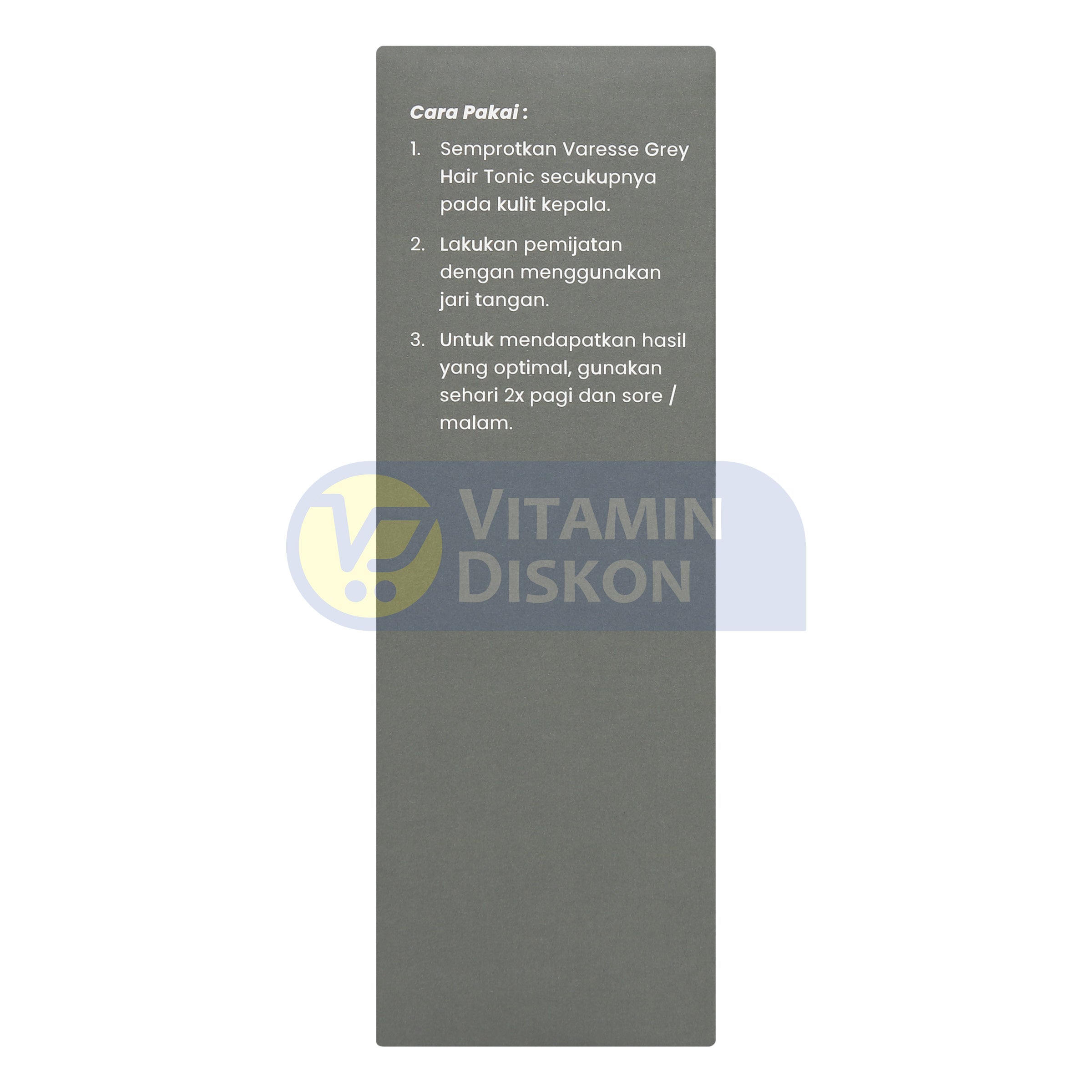 VARESSE GREY HAIR TONIC - 60ML