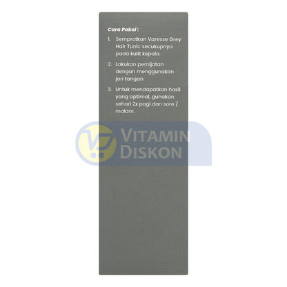 VARESSE GREY HAIR TONIC - 60ML