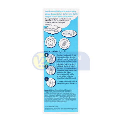 VEET HAIR REMOVAL CREAM ORGANIC ALOE VERA 25GR