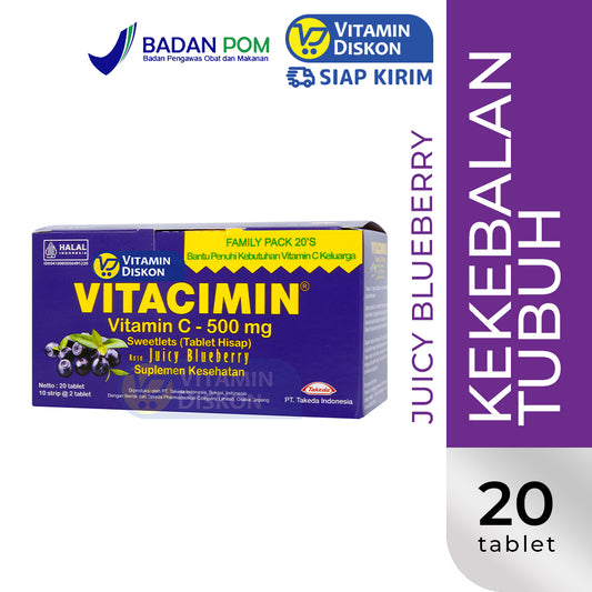 VITACIMIN BLUEBERRY 20 TAB ISI 10 STRIP 2 TAB