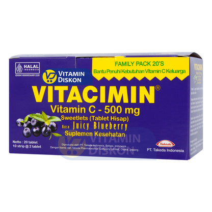 VITACIMIN BLUEBERRY 20 TAB ISI 10 STRIP 2 TAB