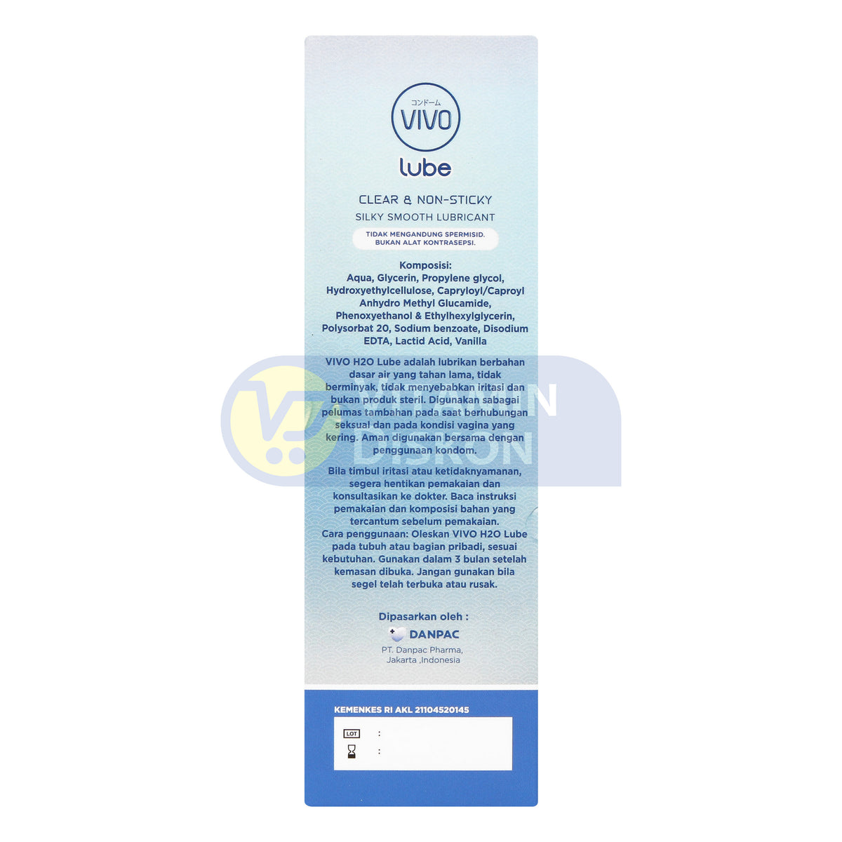 VIVO LUBRICANT H2O 60 GR