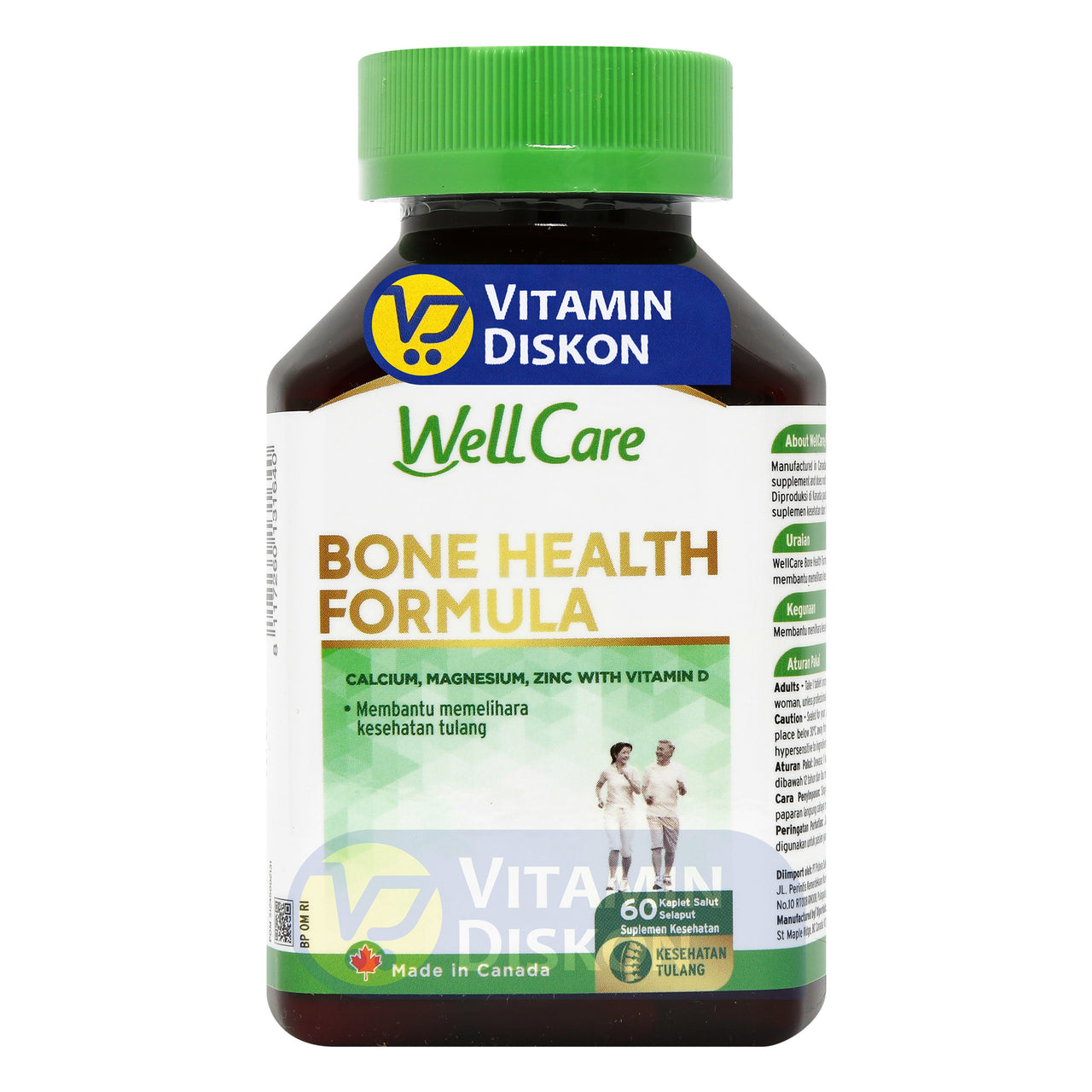 WELLCARE BONE HEALTH FORMULA 60 KAPLET