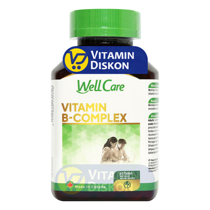 WELLCARE VITAMIN B-COMPLEX 60 KAPSUL
