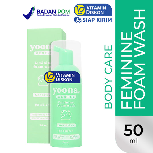 YOONA GENTLE FOAMING FEMININE FOAM WASH 50 ML