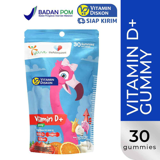 YOUVIT 600 IU VITAMIN D3+ 30 GUMMY