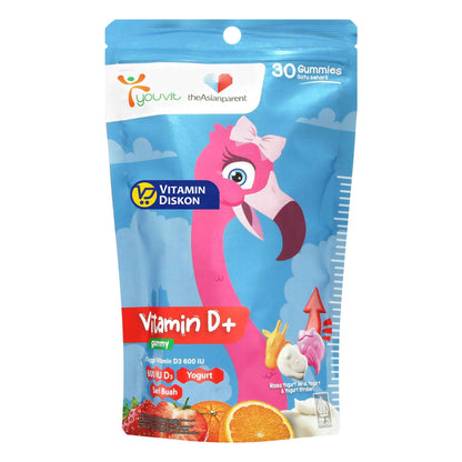 YOUVIT 600 IU VITAMIN D3+ 30 GUMMY