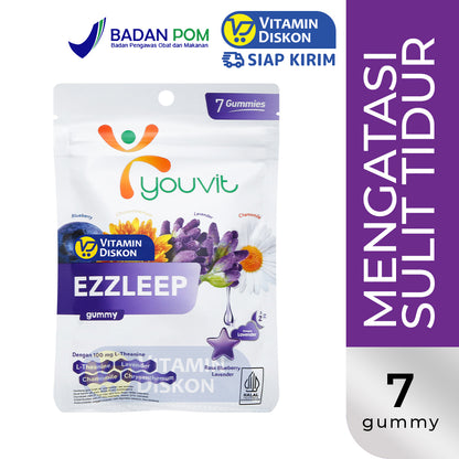 YOUVIT EZZLEEP GUMMY 1 SACHET ISI 7 PCS