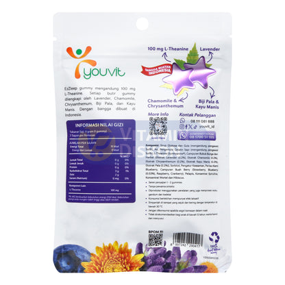 YOUVIT EZZLEEP GUMMY 1 SACHET ISI 7 PCS