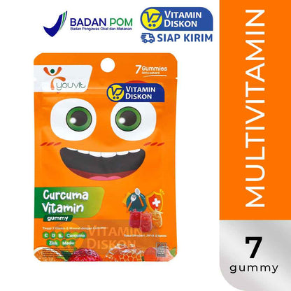 YOUVIT KIDS CURCUMA & VITAMIN ISI 7 PCS
