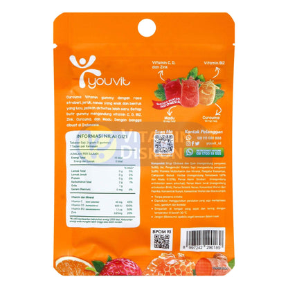 YOUVIT KIDS CURCUMA & VITAMIN ISI 7 PCS