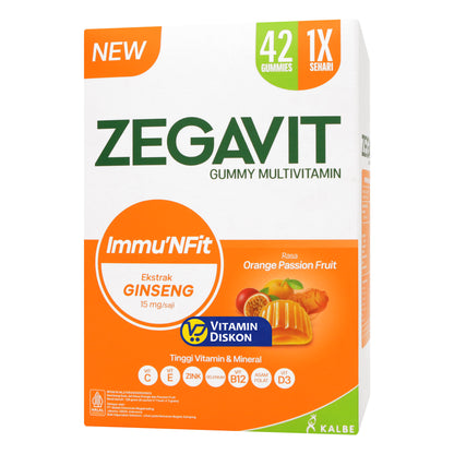 ZEGAVIT GUMMY MULTIVITAMIN IMMU'NFIT 1 POUCH ISI 6 SACHET