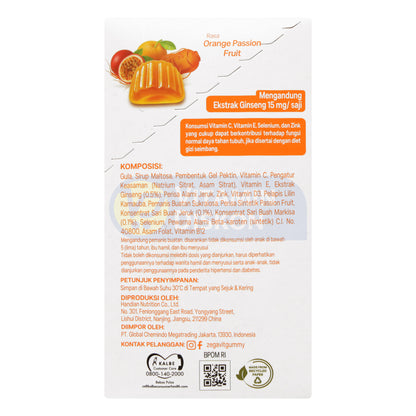 ZEGAVIT GUMMY MULTIVITAMIN IMMU'NFIT 1 POUCH ISI 6 SACHET