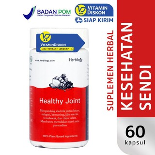 HERBILOGY HEALTHY JOINT CAPSULE 60 PCS/BTL BPOM UNTUK KESEHATAN TUBUH