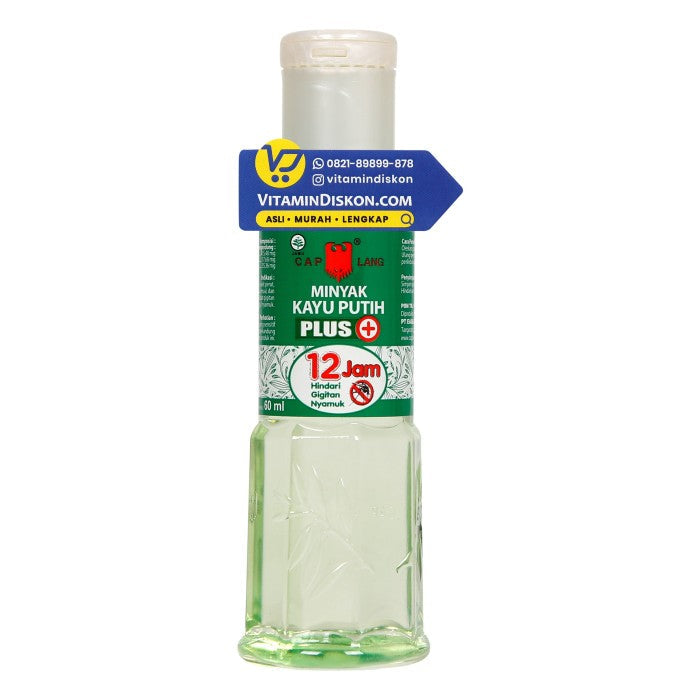 CAP LANG MINYAK KAYU PUTIH PLUS ANTI NYAMUK 60 ML
